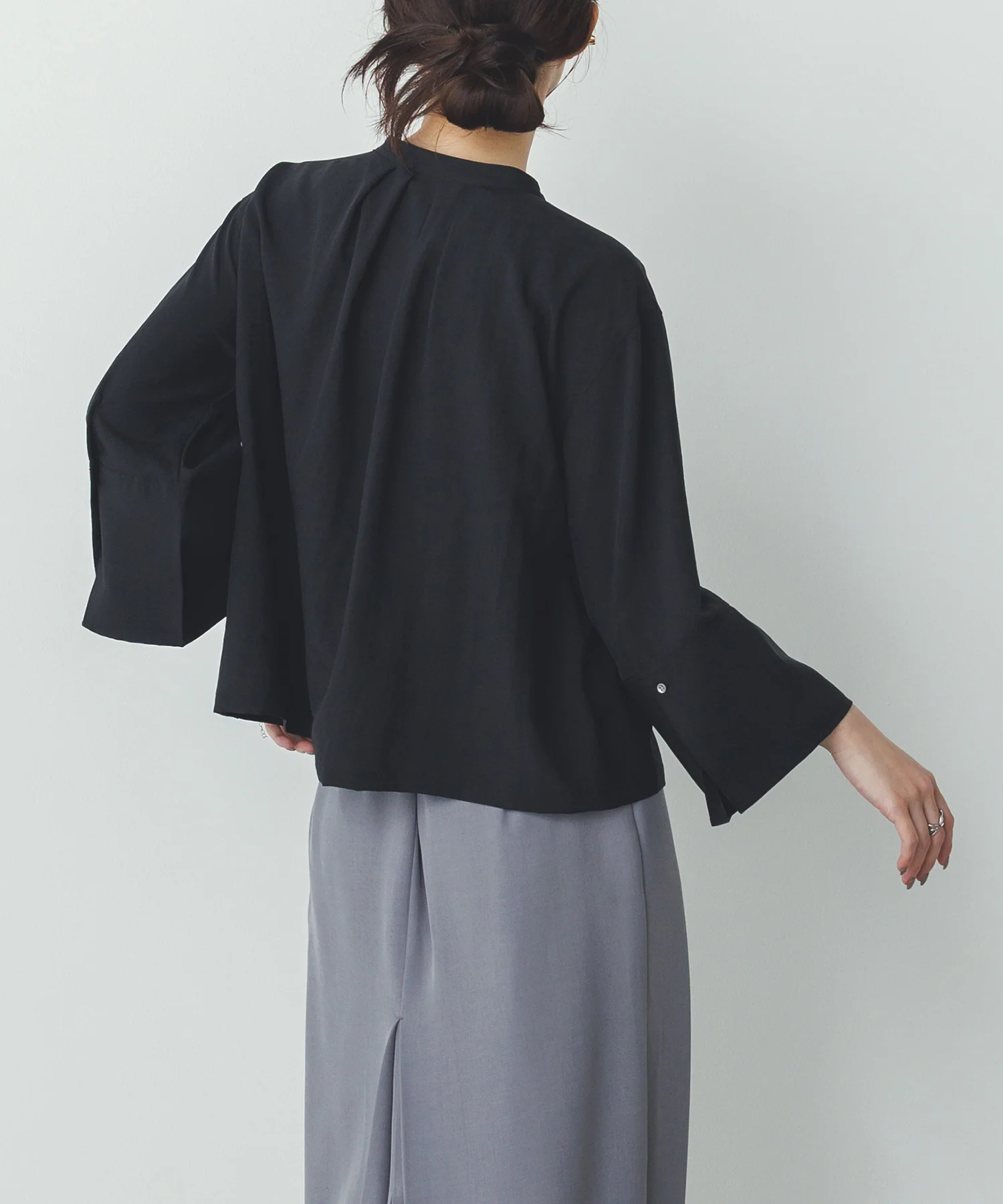 スパンローン カフスポイントシャツ