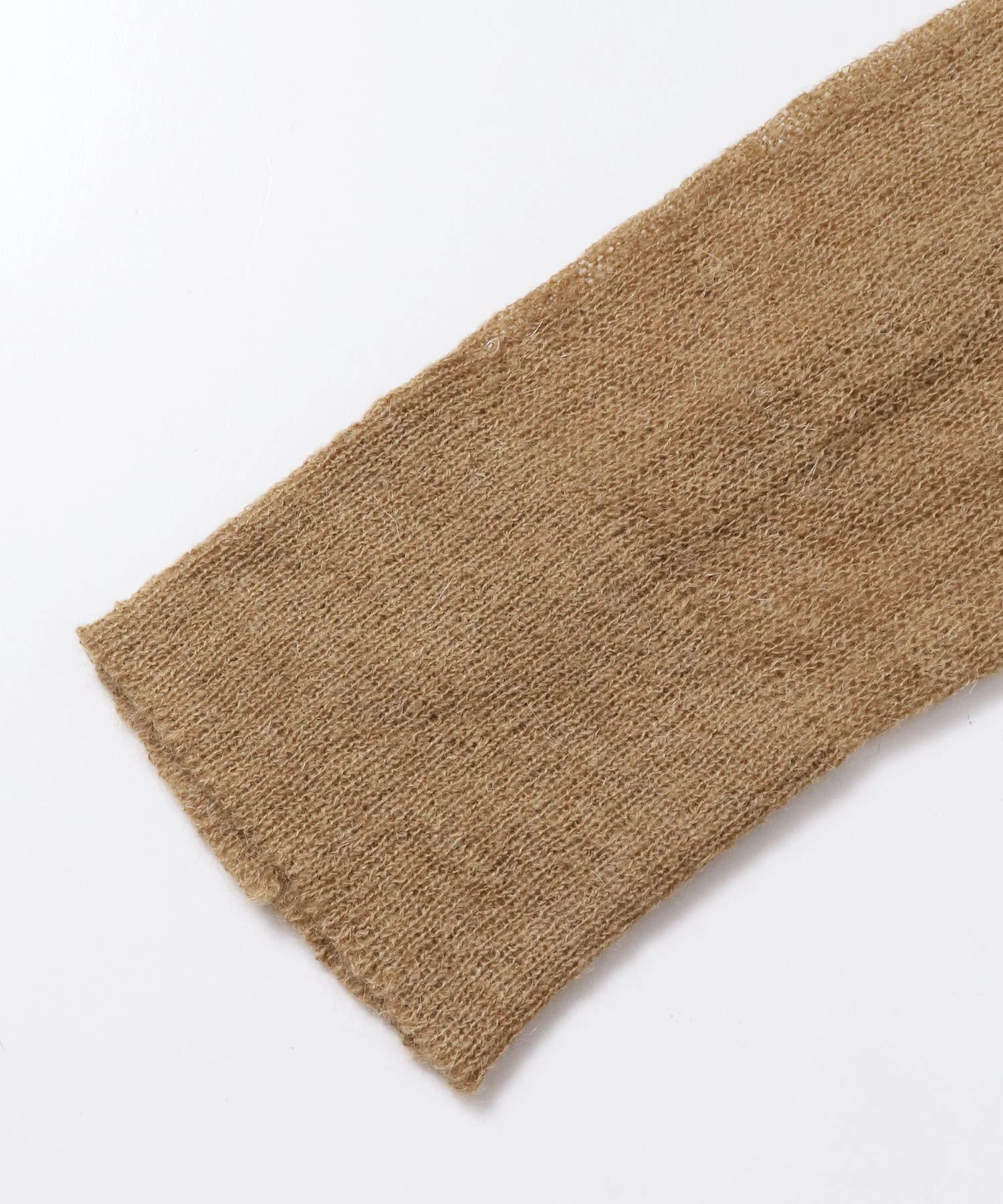 アルパカニット シアーシャツ