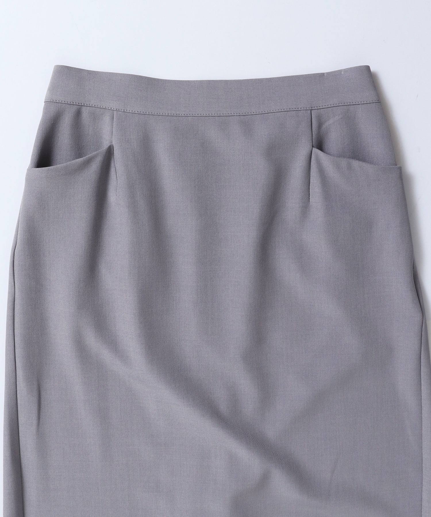 ストレッチポリツイル ナロースカート