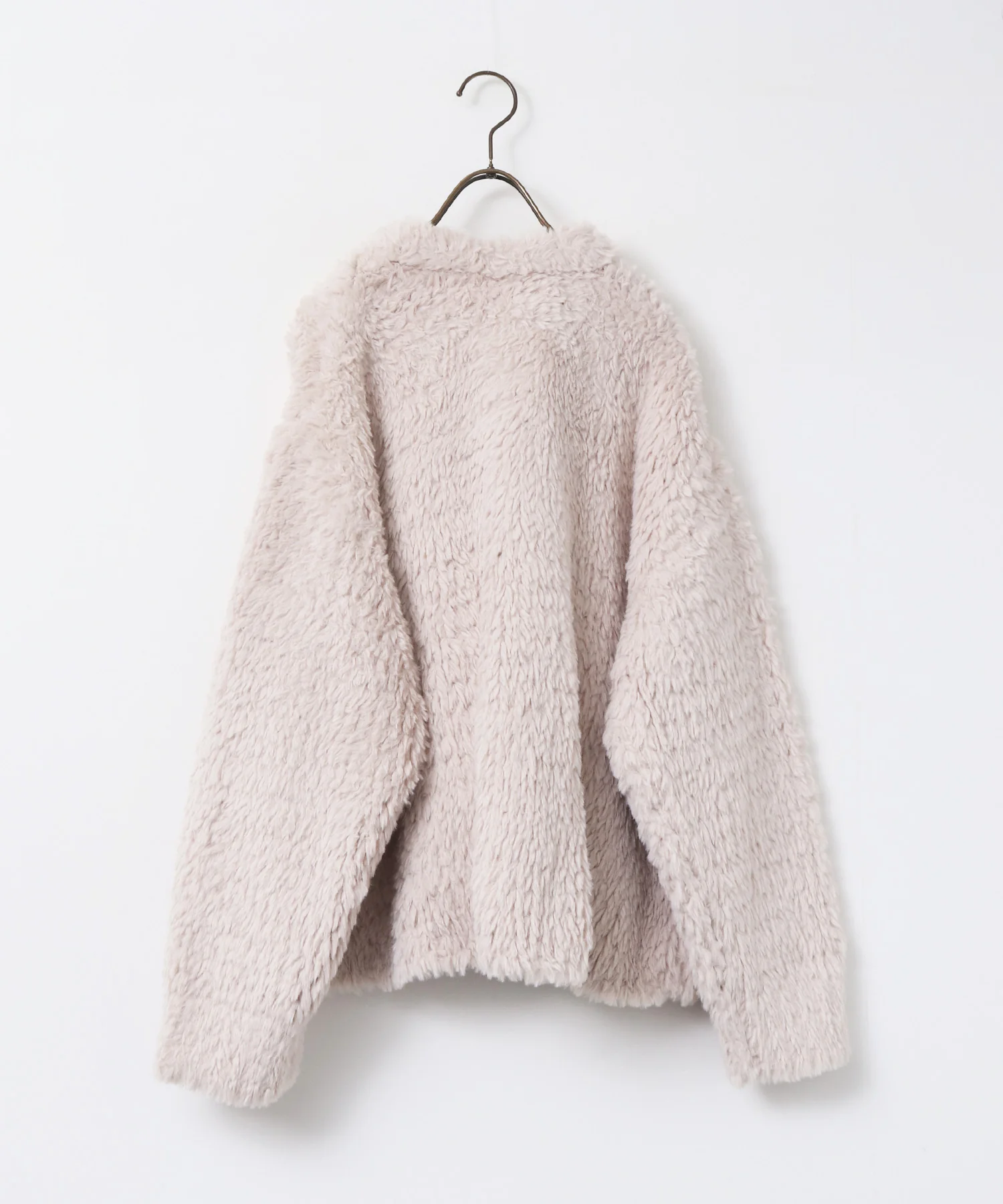 ファー ニットコート