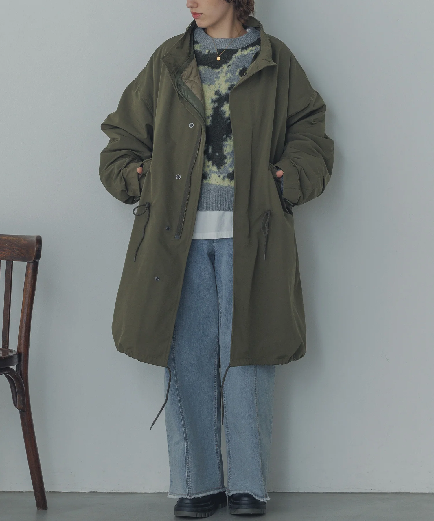 TCブロード M65ロングコート