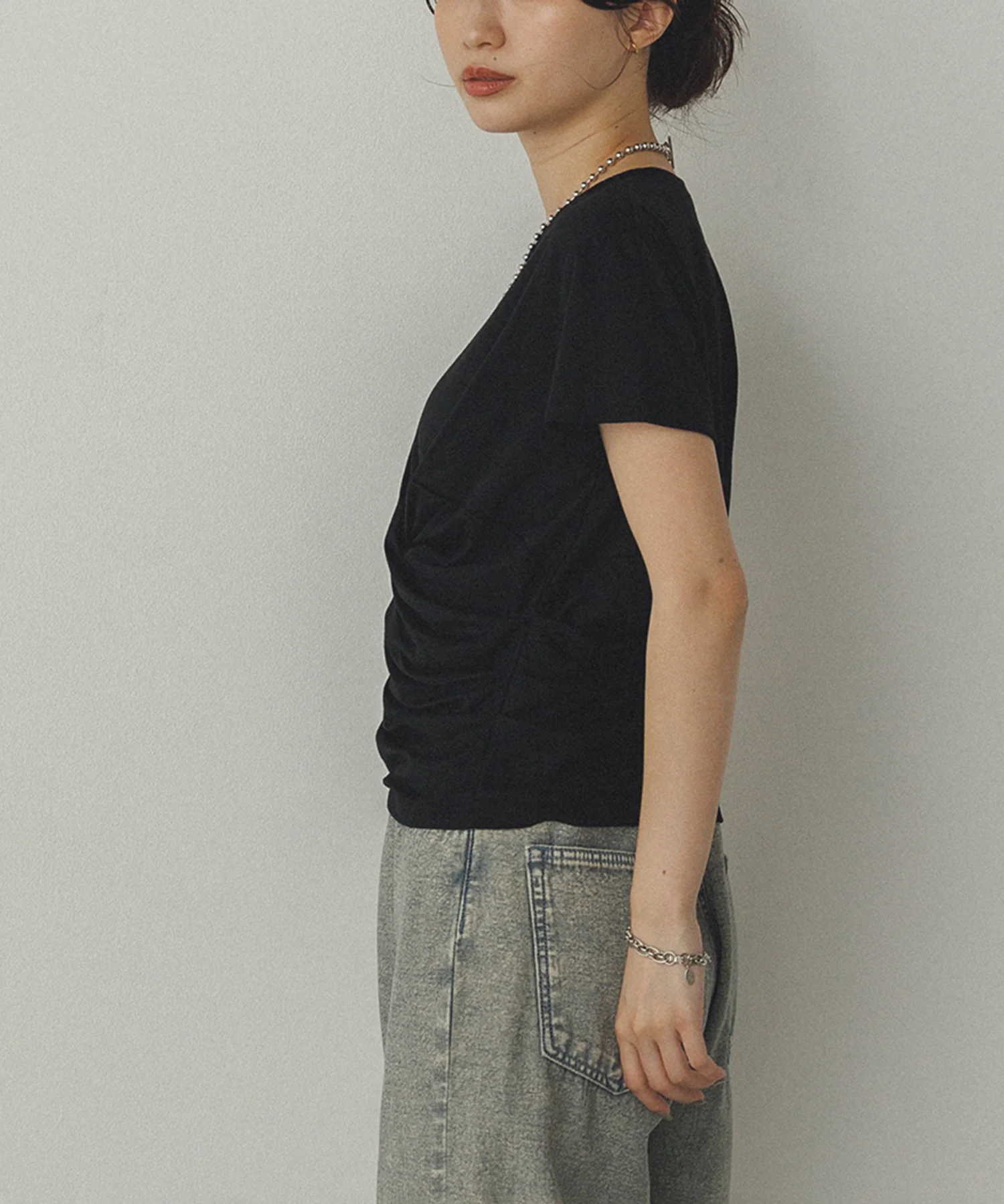 ドレープ デザイントップス