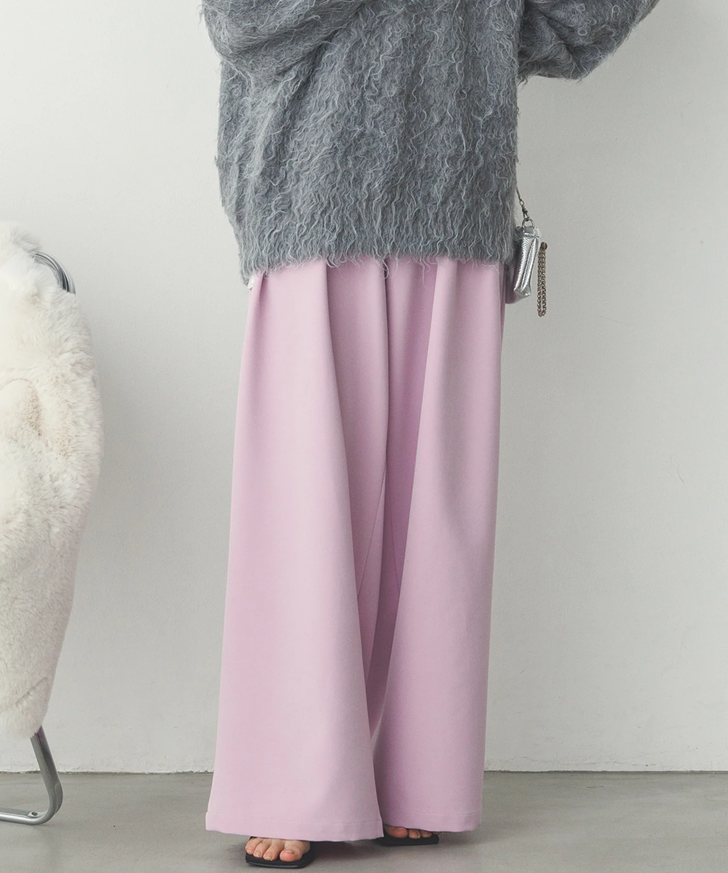 ストレッチワイドパンツ