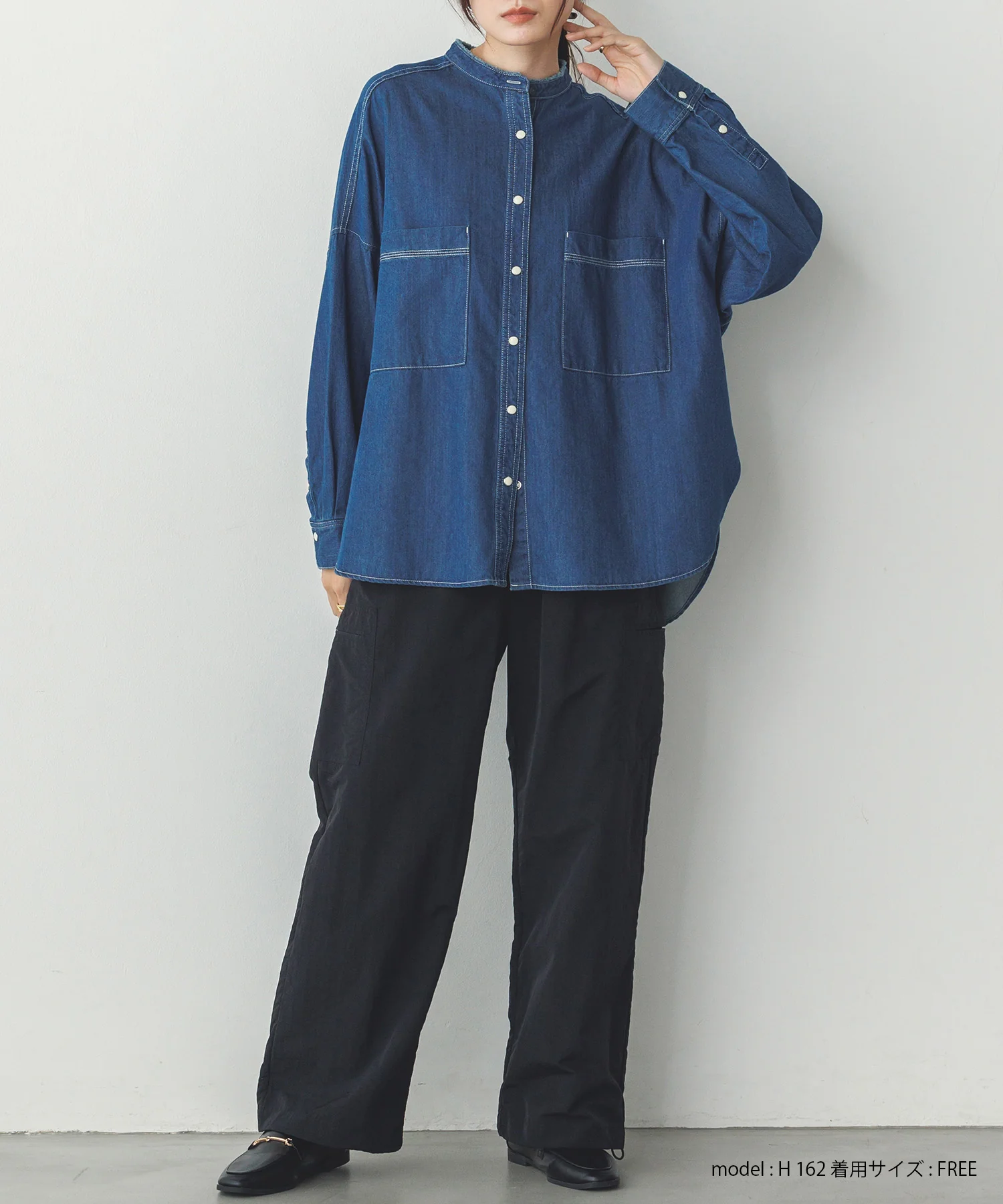 ナイロン カーゴパンツ