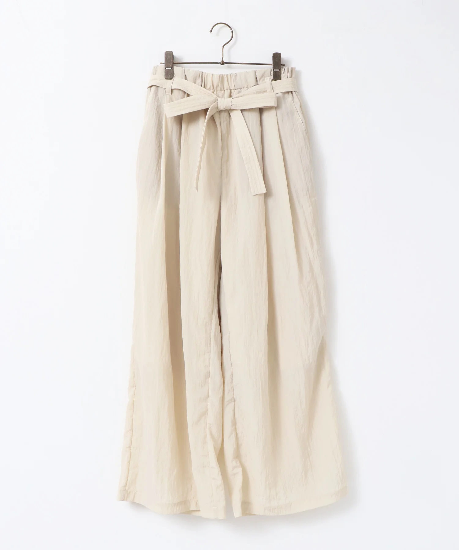 ワッシャー加工 ワイドストレートパンツ