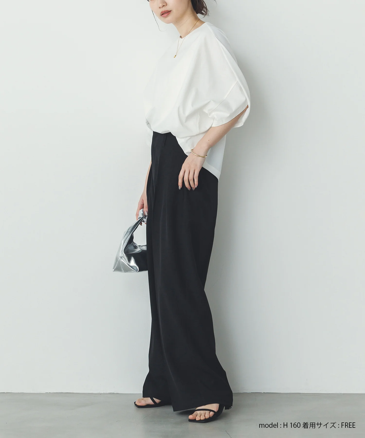 前後2WAY ドルマンTシャツ