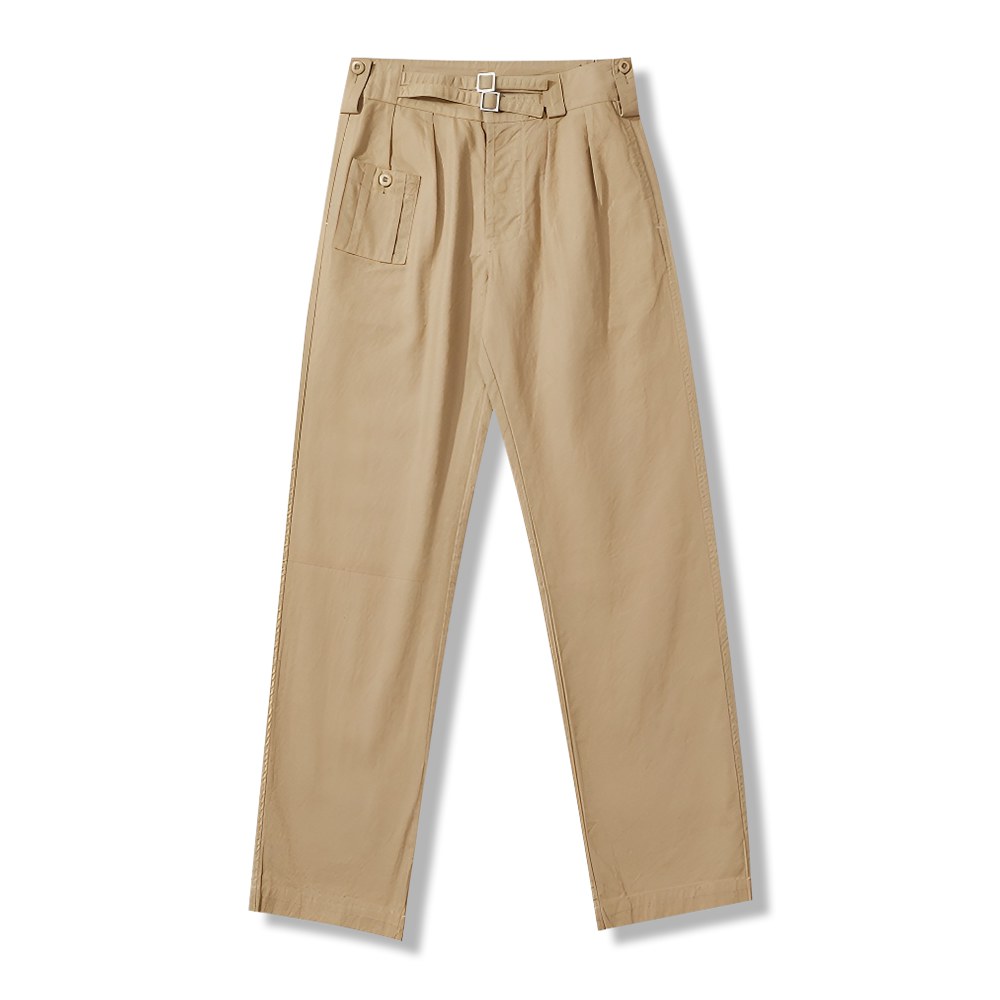 グルカ風バミューダカジュアルパンツ