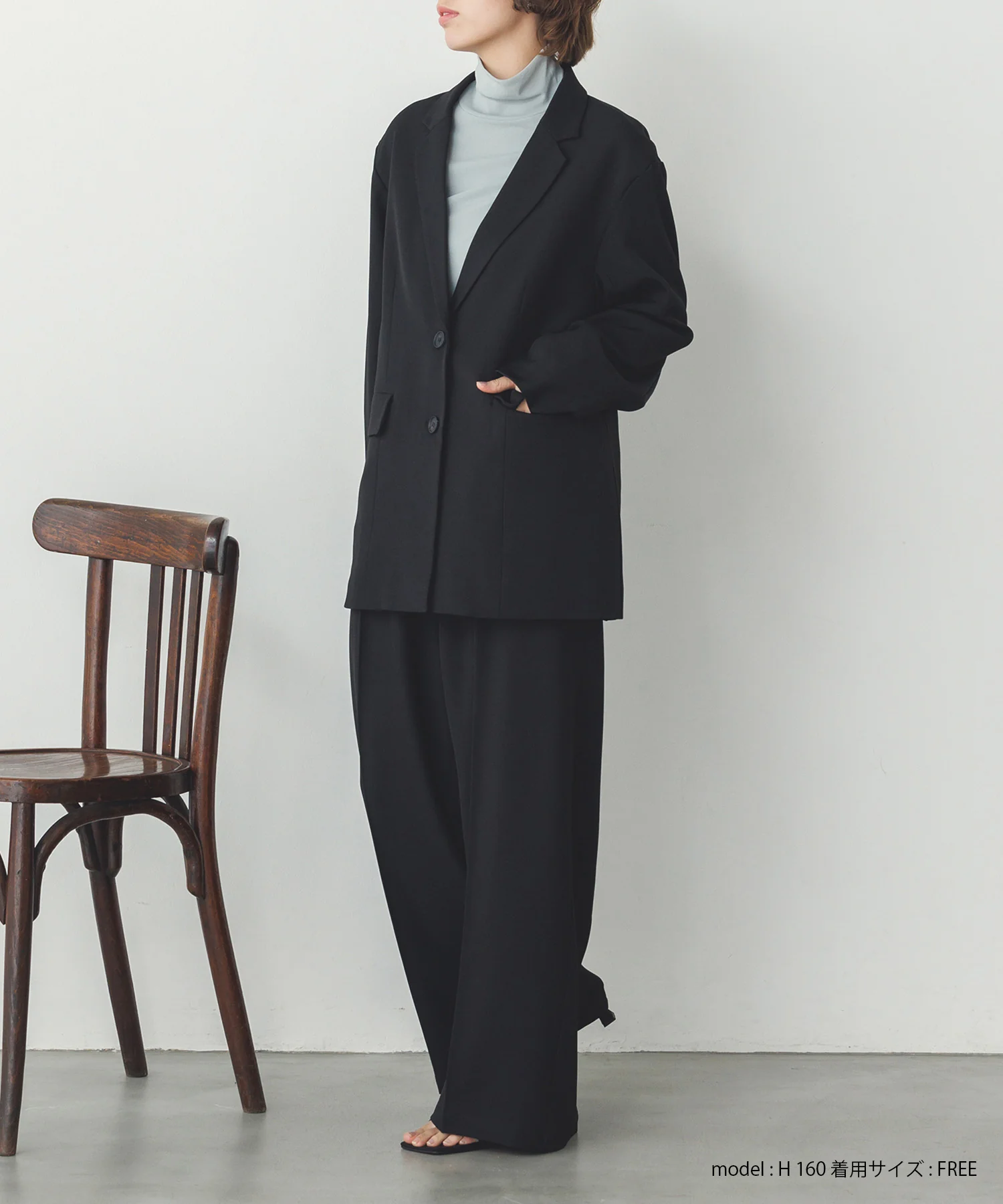 ストレッチポリツイル オーバージャケット