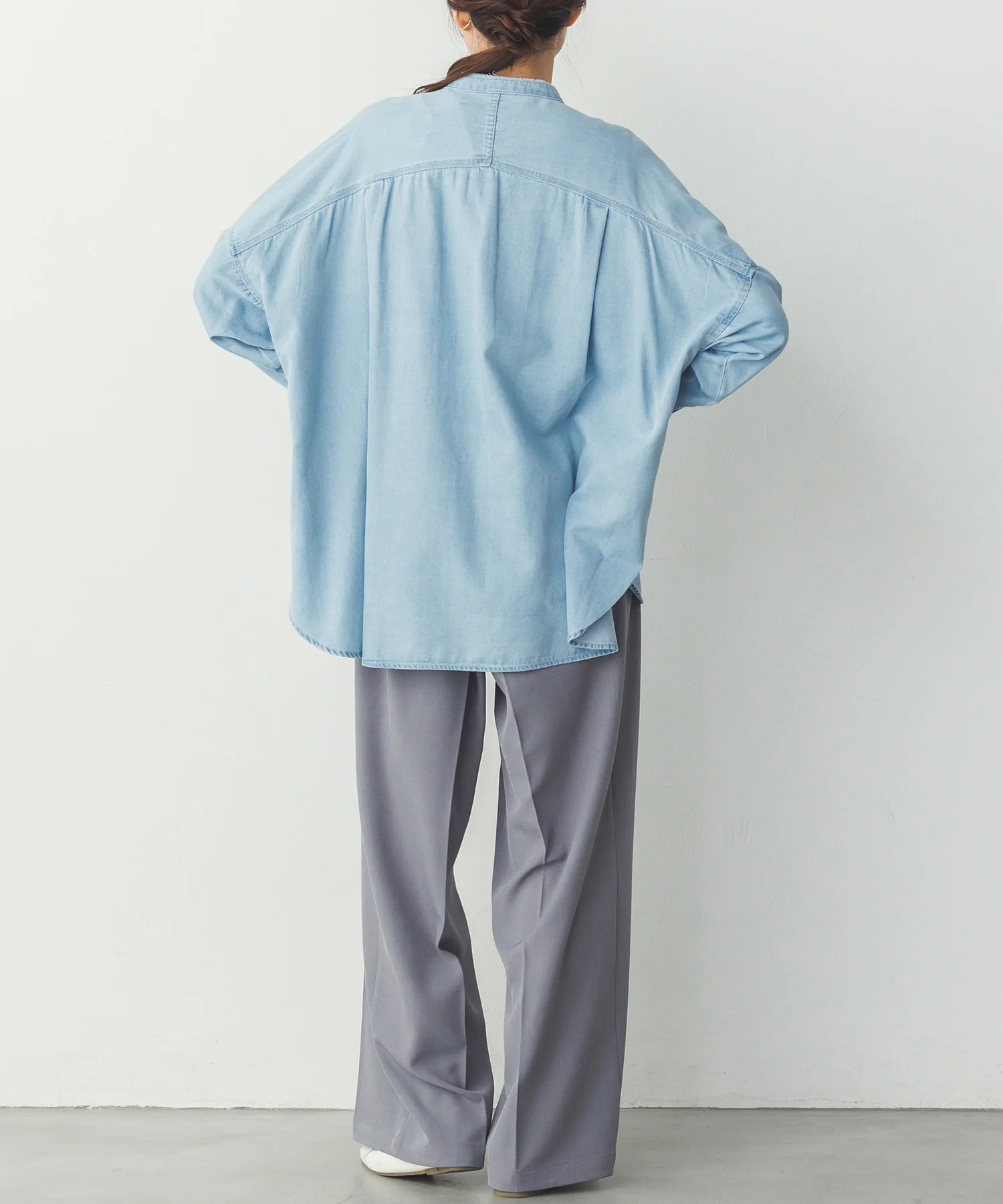 【新色追加】デニムオーバーシャツ