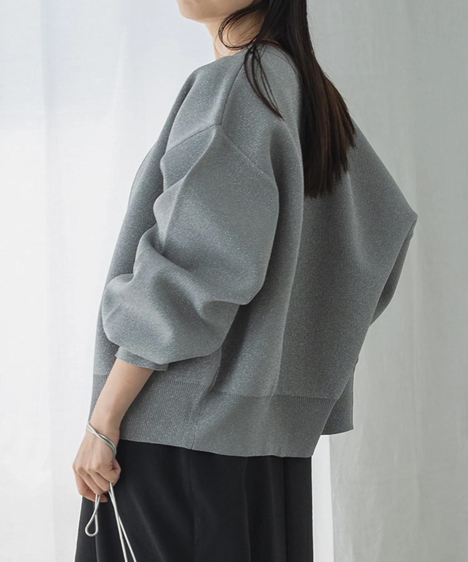 【WEB限定/別注】ジップショートカーディガン