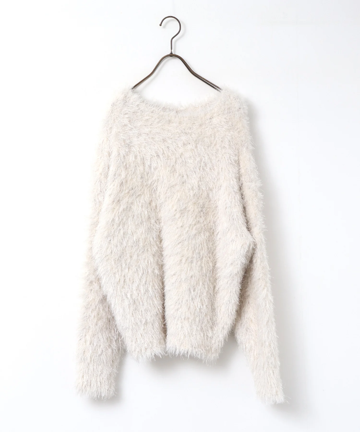 ミックス シャギーニット