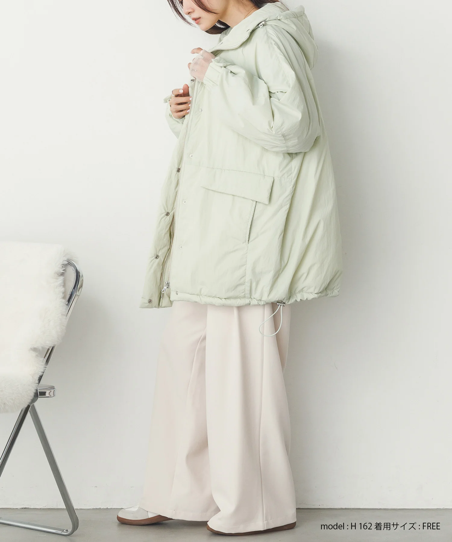 中綿ミディアム フードコート