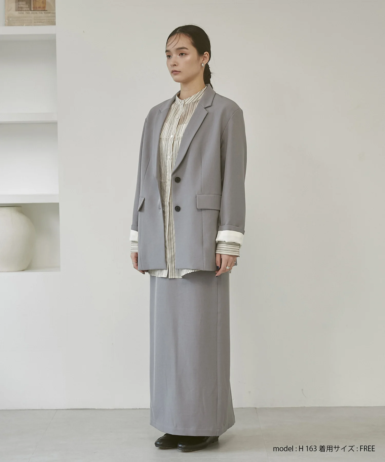 ストレッチポリツイル オーバージャケット